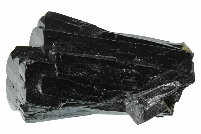 Lustrous Ilvaite Crystal Cluster with Quartz - Inner Mongolia #173100